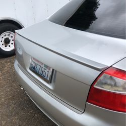 Audi S4 A4 Trunk Lid Silver Spoiler 2000-2005 B6