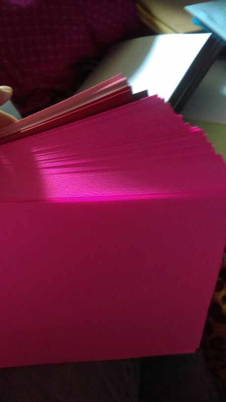 Reds and pinks cardstock over 200