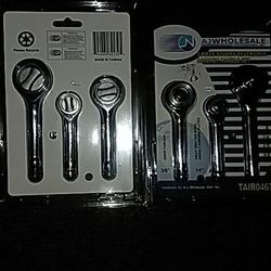 3 pcs stubby reveesible rachet