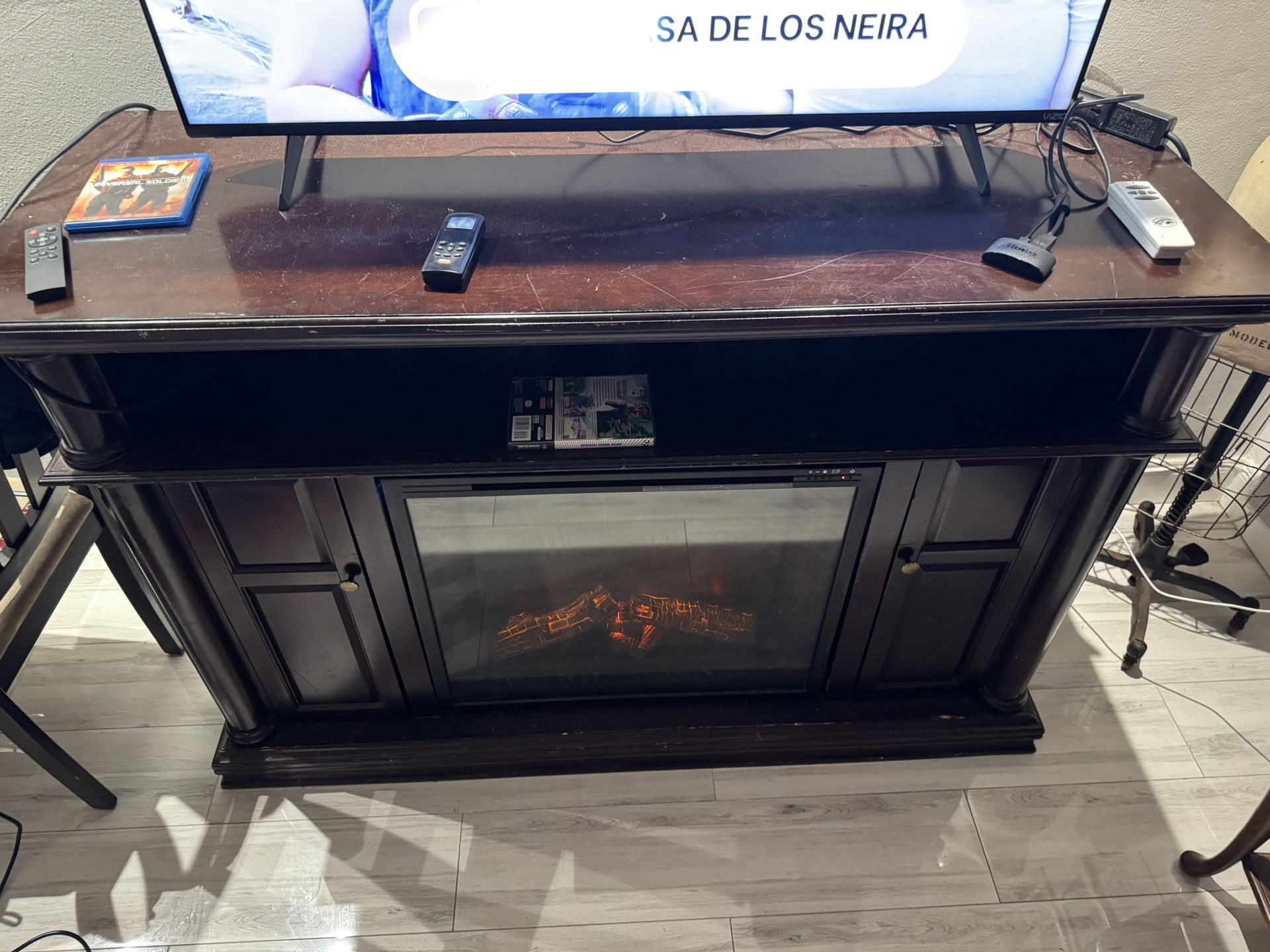 TV Console/Fireplace