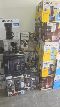 Coffee Machines - Keurig, Ninja, BUNN & More - New in Box