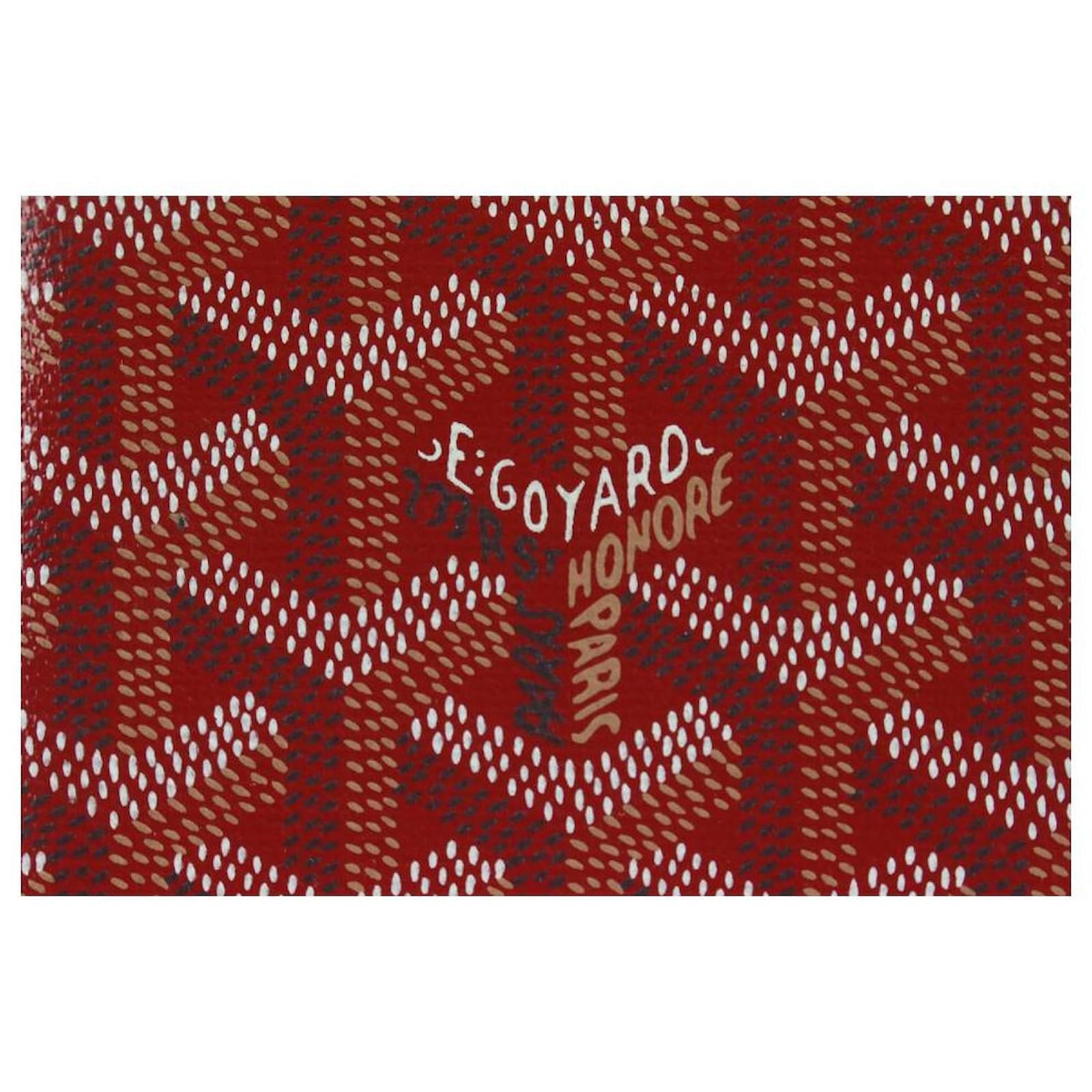 Cartera Goyard Saint Sulpice - Edición en Rojo Carmesí