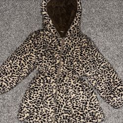 THICK Sherpa Lined Fleece Cat Ear Jacket 4T