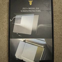 2021 Tesla Model S/X Screen Protector (Comes with Free Tire Valve Caps)