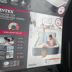 Queen size bed, with pillow top