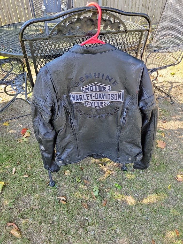 Ladies Leather Harley Jacket