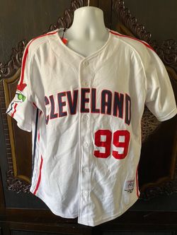 NWT Cleveland Indians Rick Vaughn Major League Headgear Classics Men's XL Jersey