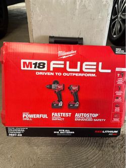 Milwaukee fuel drills combo