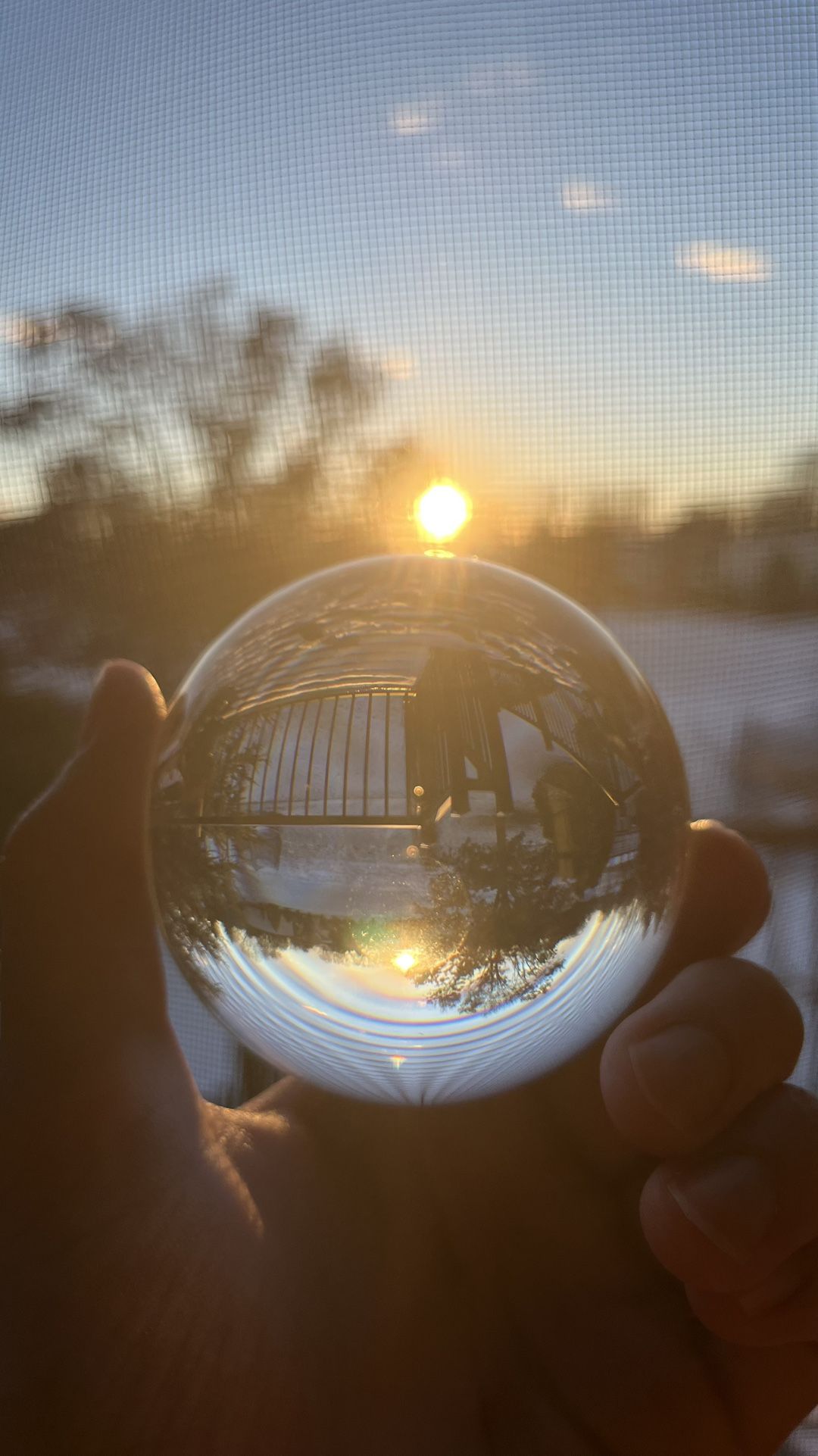 2-Pack Pure Glass Photography Balls – Small & Large Size