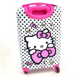 Hello Kitty hard side rolling Suitcase Never Used
