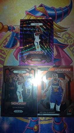 Kevin Durant NBA Monopoly Prizm