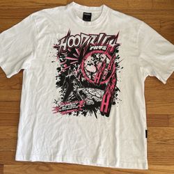 HoodRich Graphic Tee Men’s Large Multicolor 100% Cotton Streetwear Shirt New