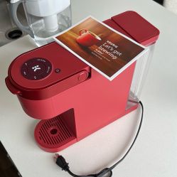 New Red Keurig K-Slim Single Serve Coffee Maker – Compact & Stylish