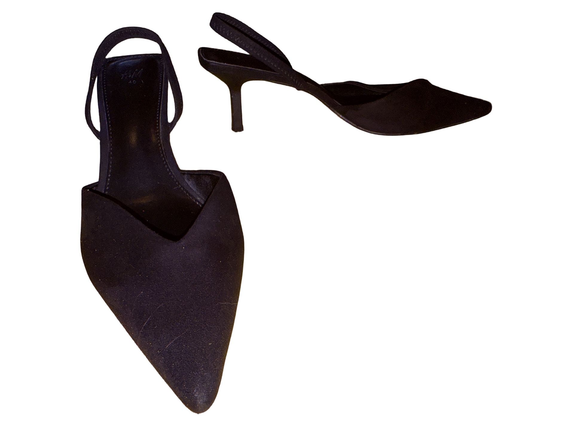 NEW Size 8 1/2 H&M Cute Black Kitten Heels
