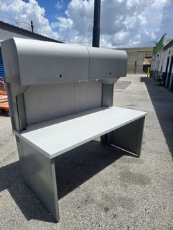 Hutch Overhead Workstation - We have 35 - $75ea