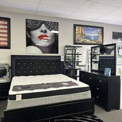 4PC King Bedroom Set