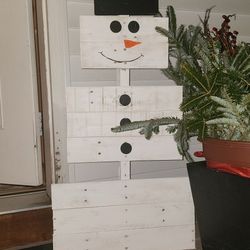 Rustic Snowman