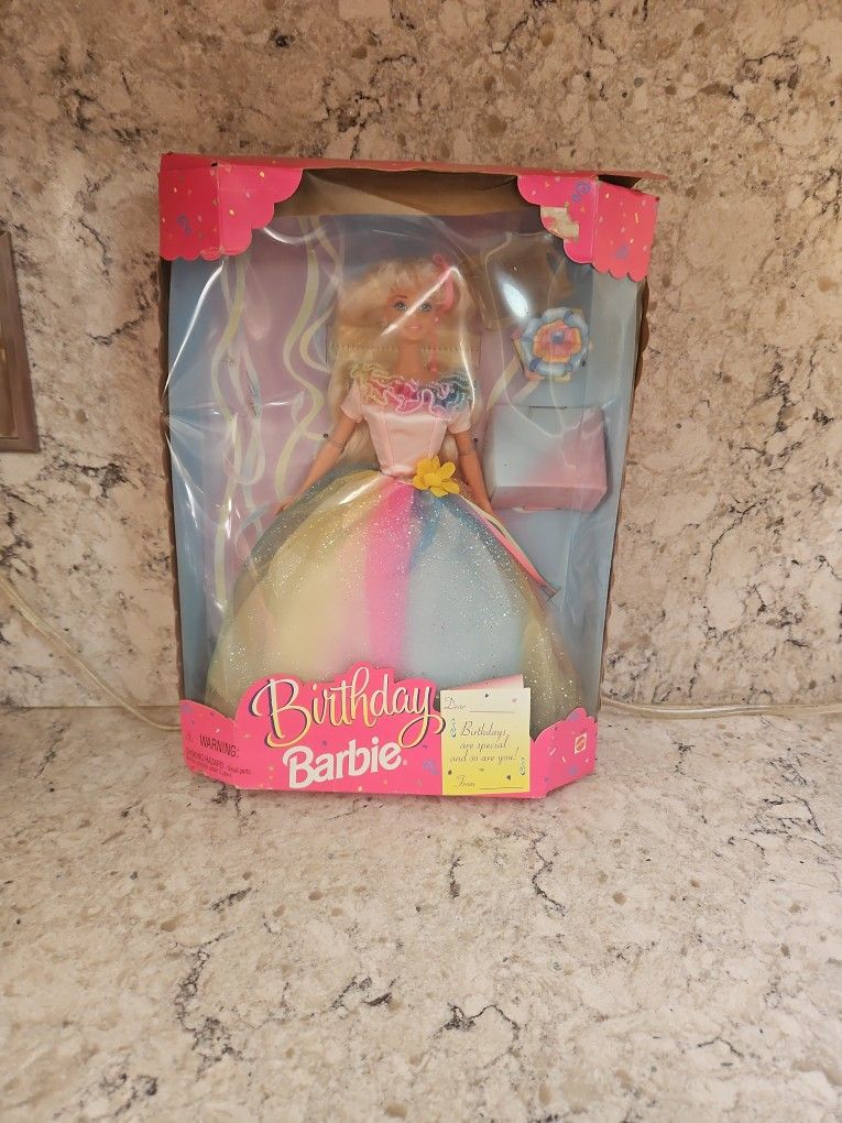 1997 Birthday Barbie The Prettiest Way To Celebrate Your Birthday Doll
