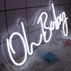 Neon Sign “Oh-Baby” LED Sign Board
