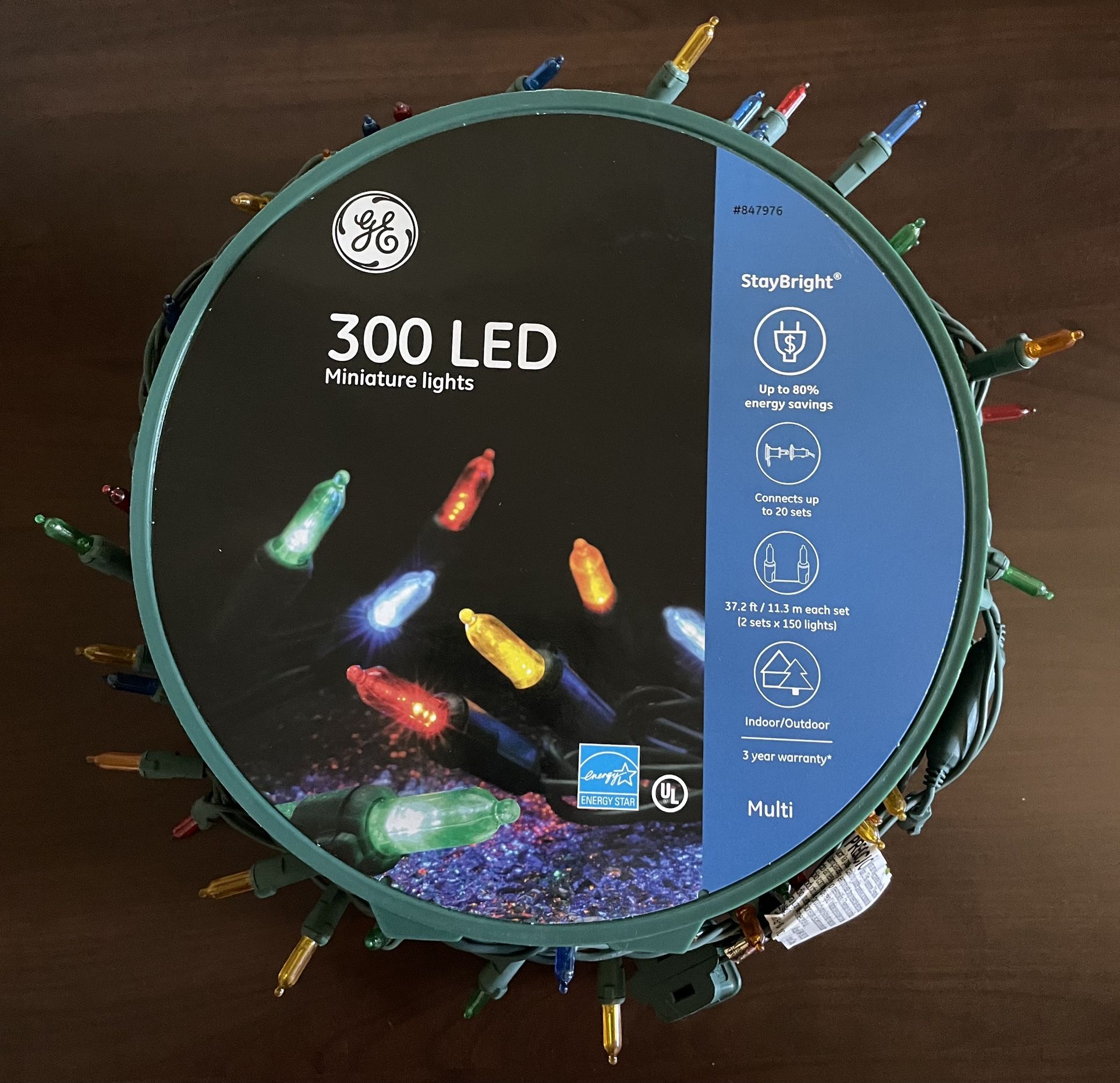 GE 300 LED Miniature lights Indoor/outdoor