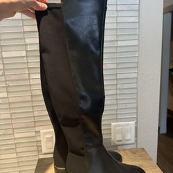 Calvin Klein Women's Jotty Over-The-Knee Boot