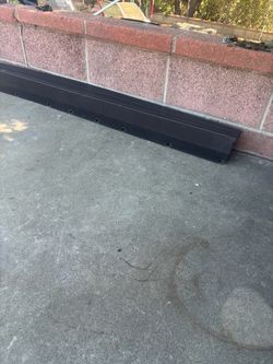 REAR TAIL GATE COVER MOULDING PLASTIC 2023 TOYOTA TACOMA