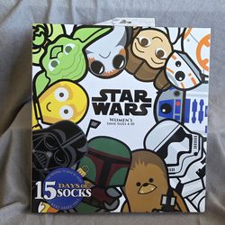 NEW Star Wars Women's Socks (Shoe Size 4-10)