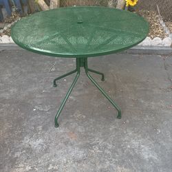 Vintage metal table