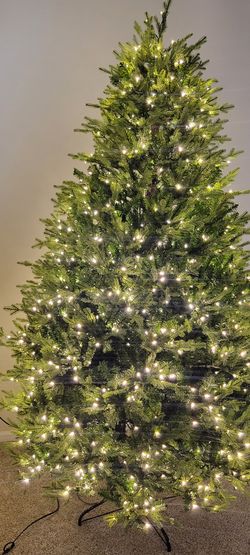 7.5ft pre lit Balsam Fir