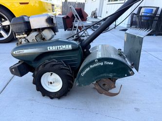 CRAFTSMAN  ROTOTILLER.  17”