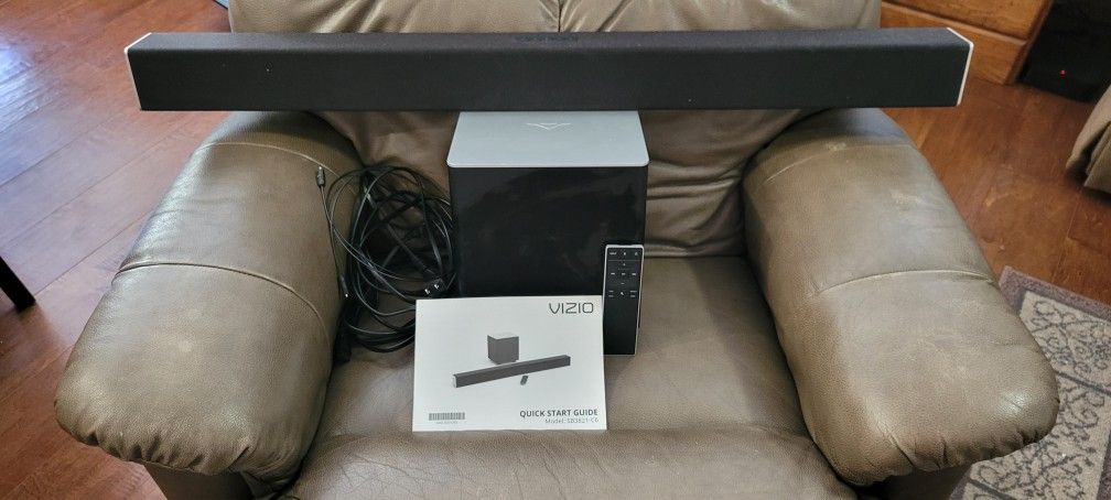 Vizio 38" Speaker Bar With Subwoofer