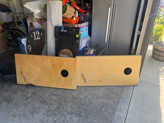 Wooden Cornhole Boards Set