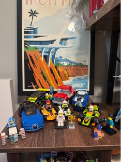 Lego City Vehicles and Minifigs
