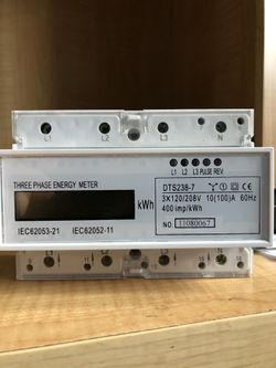 Three phase energy meter
