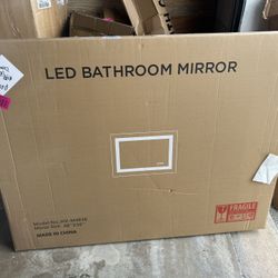 led bathroom mirror