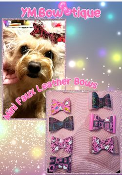 Hello kitty puppy Bows