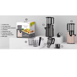 SLOW GRINDING COLD JUICER