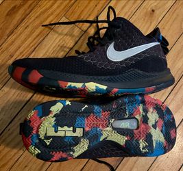 Nike LeBron Witness 3 III "I Promise" Black Multi-Color