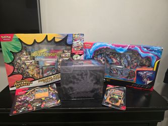 Pitch black pokemon ETB AND MORE ALL TOGETHER PACK