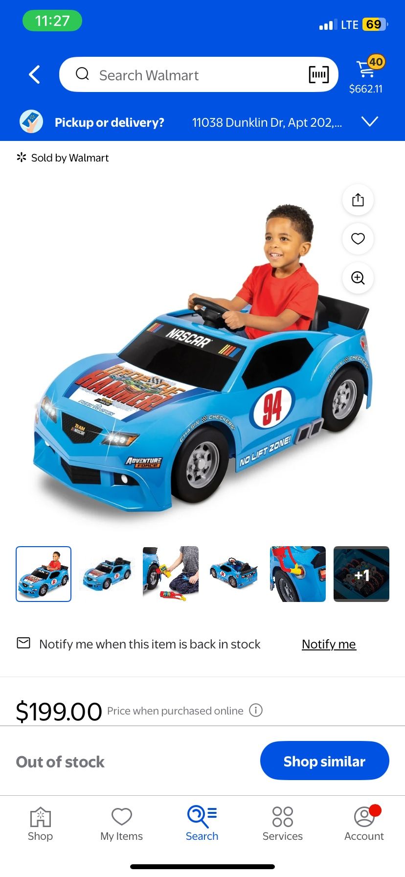 NASCAR Toy Car