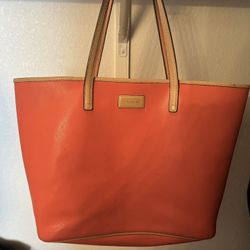 COACH Authentic Park Metro Tote - Coral