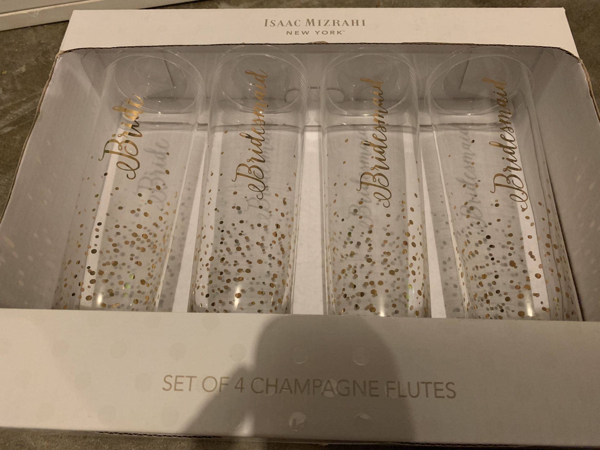 Isaac Mizrahi Champagne Flutes