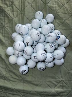 50 Callaway Chrometour whites golf balls