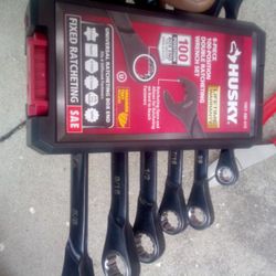 Huaky100 Position Double  Ratcheting Wrench Set