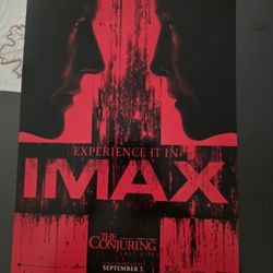 The Conjuring Last Rites 2025 Original Movie Poster - Size 13' x 19"