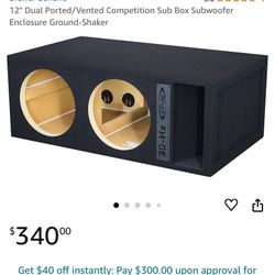 Seal Ported Bass Box