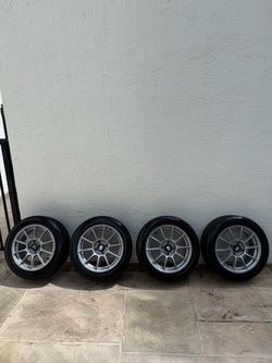 Sparco wheels and tires 15x7 4x100