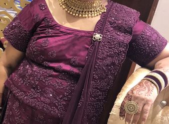 Women’s 3 Pieces Lehenga Choli( Blouse)