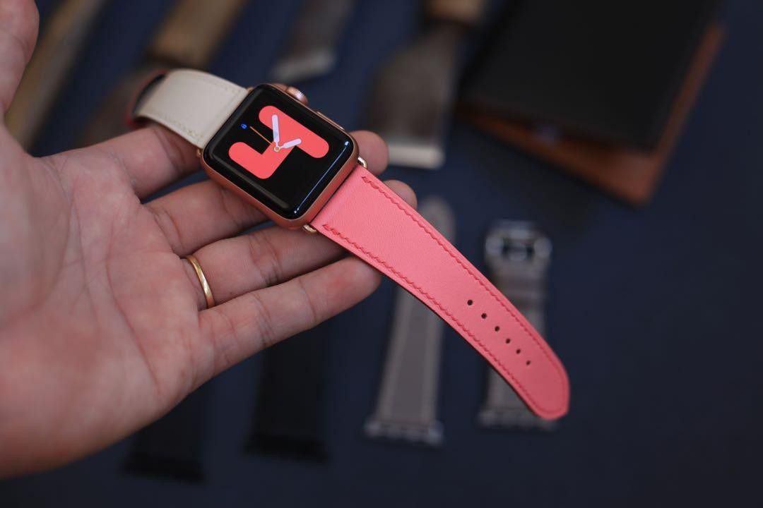 Apple watch swift leather strap