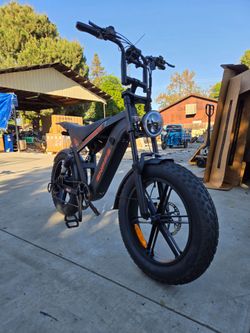 ENFFE Bullet Fat Tire Electric Bike, 32 mph